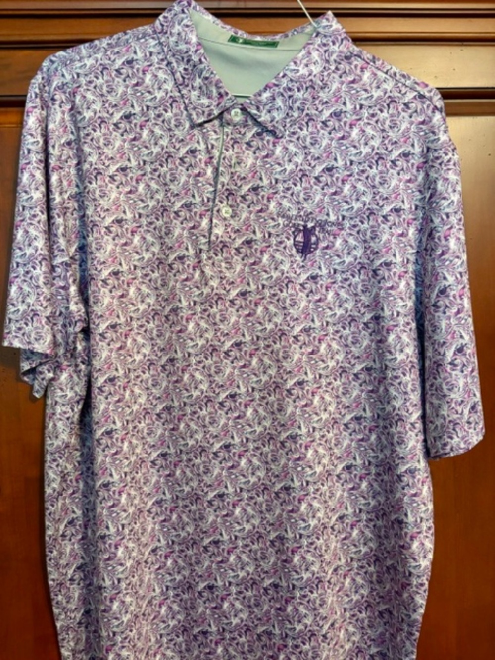 Robert Trent Jones Golf Trail Like New Mens Polo Size XL Multicolor